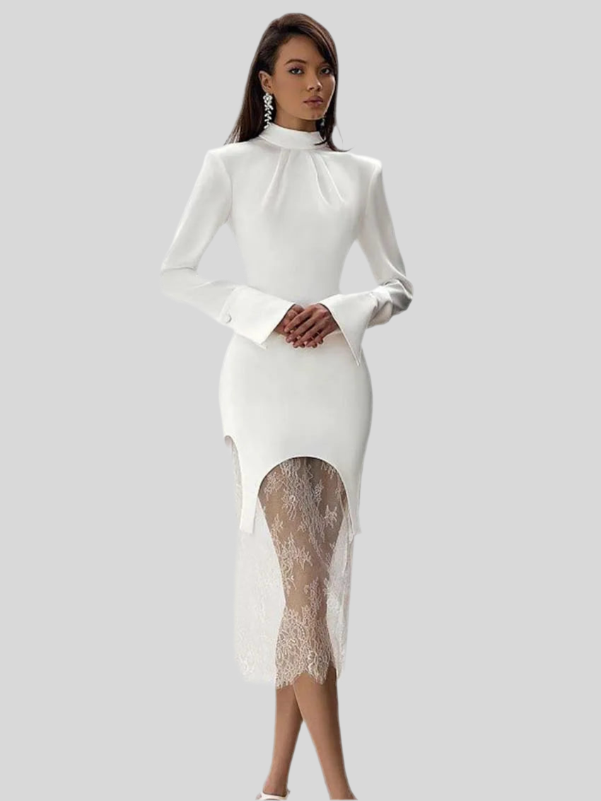 שמלת מקסי דגם פלורנס