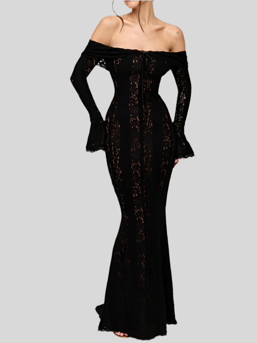 שמלת מקסי דגם אגי