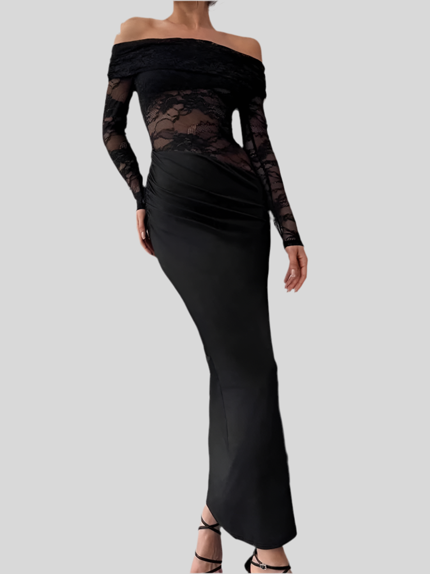 שמלת מקסי דגם אודט