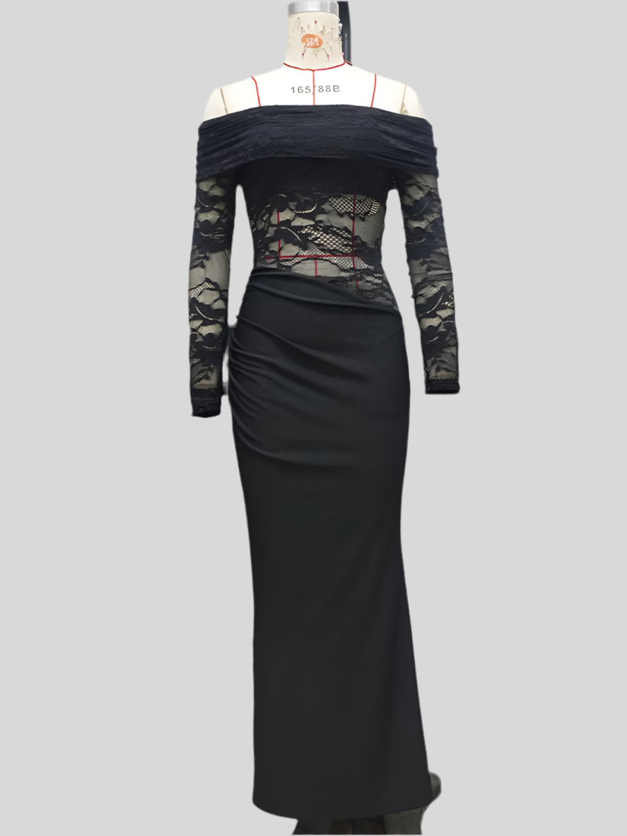 שמלת מקסי דגם אודט