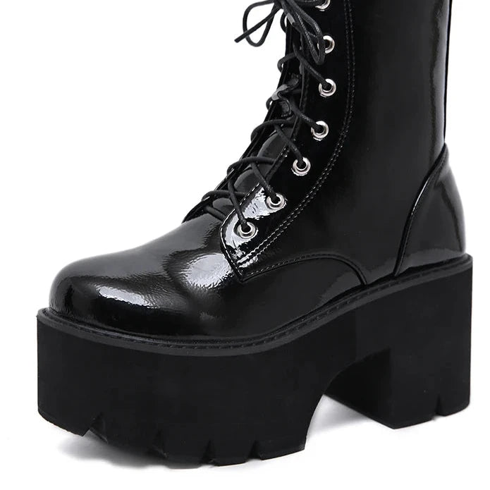 מגף פלטפורמה דגם אליסיה