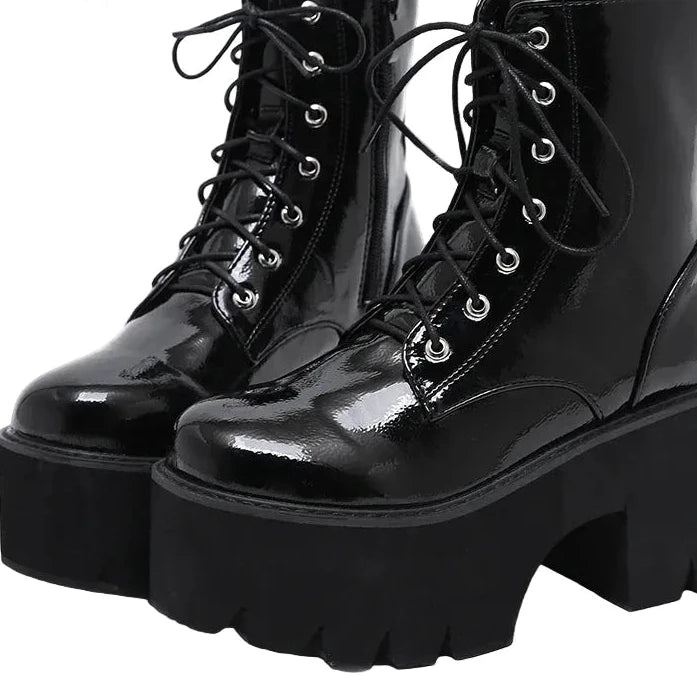 מגף פלטפורמה דגם אליסיה