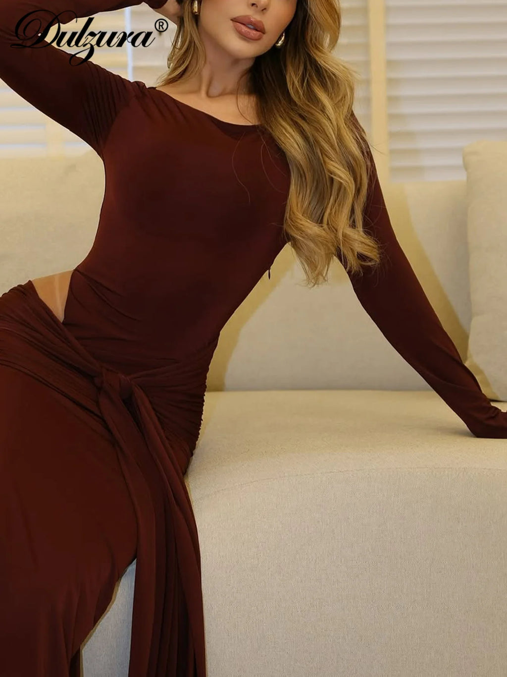 שמלה מקסי דגם אייר