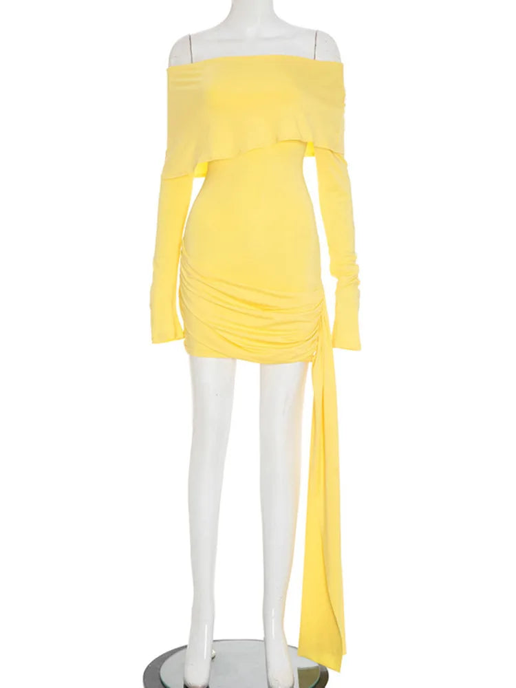 שמלה מיני דגם אילין