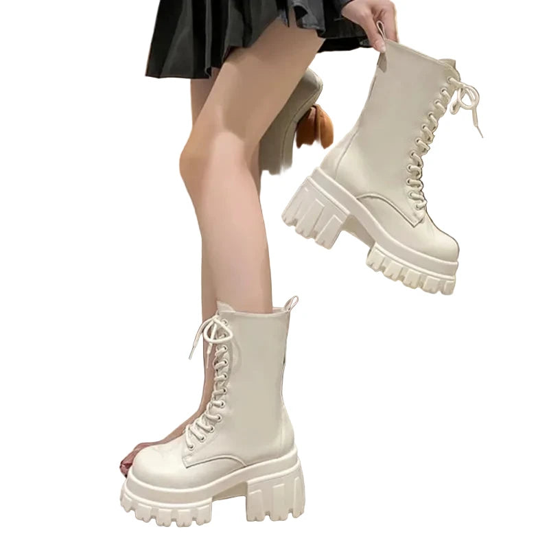 מגף פלטפורמה דגם אמליה