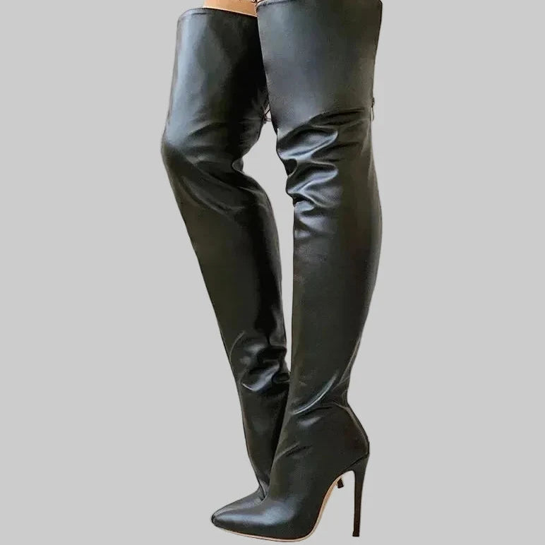 מגף עקב דגם לילי