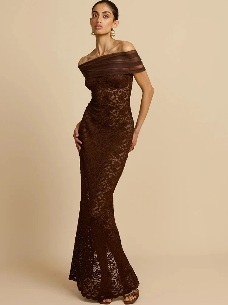 שמלה מקסי דגם סולי