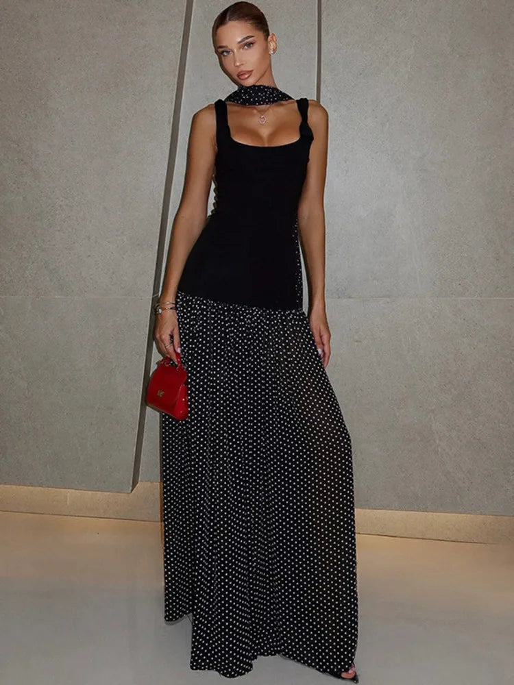 שמלה מקסי לילה