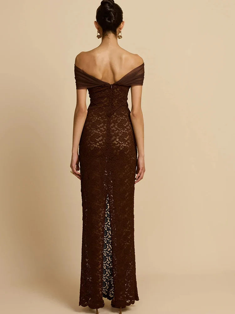 שמלה מקסי דגם סולי