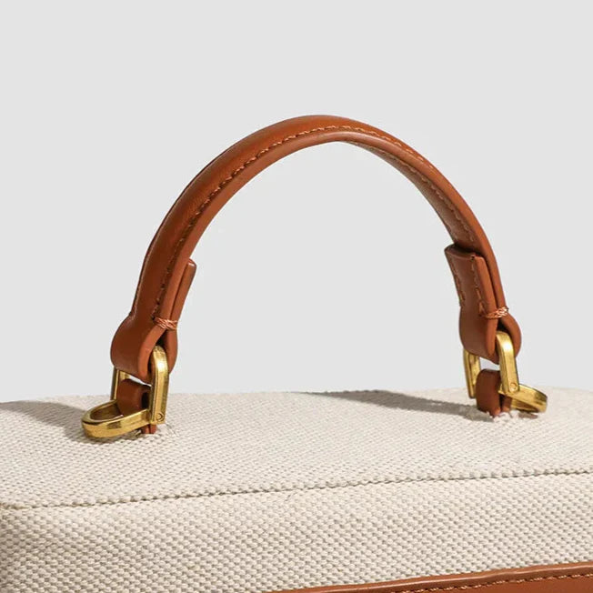 Lucie תיק קאנבס בוקס אלגנטי