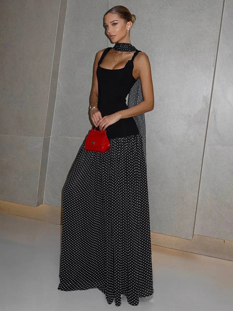 שמלה מקסי לילה