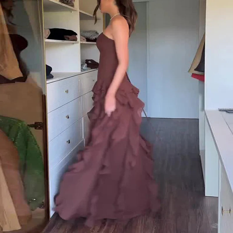 שמלה מקסי דגם  מיקי