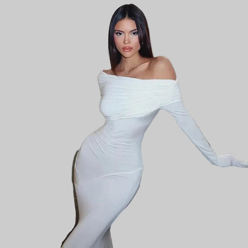 שמלת מקסי דגם אנדראה