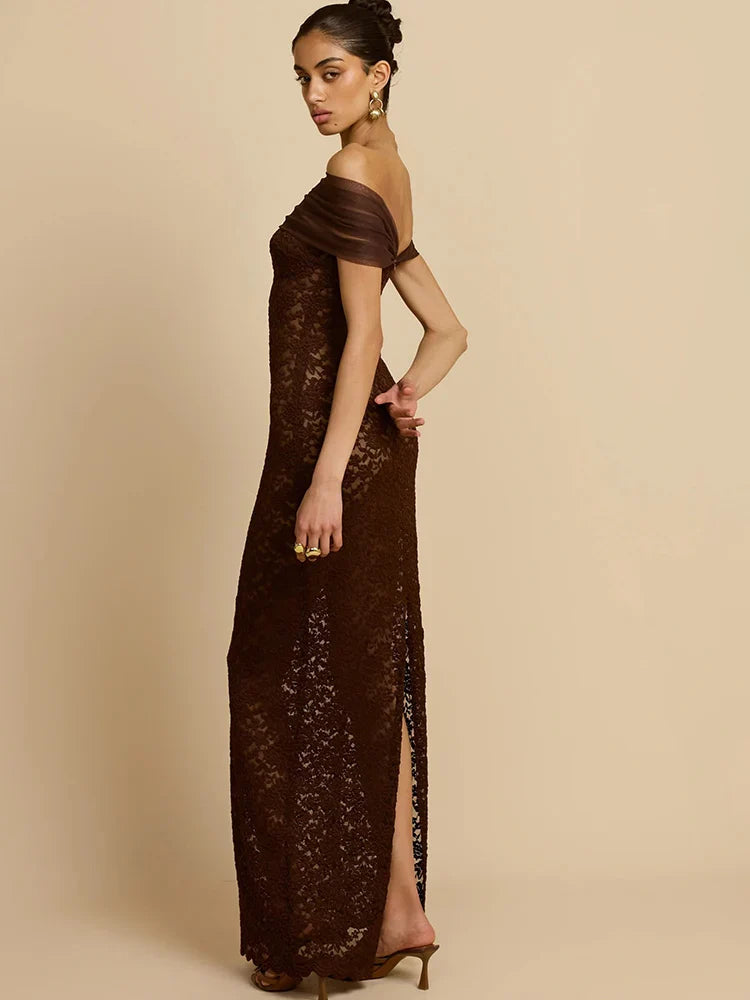 שמלה מקסי דגם סולי