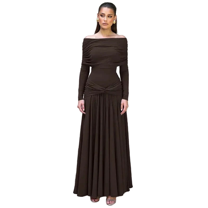 שמלת מקסי דגם סול