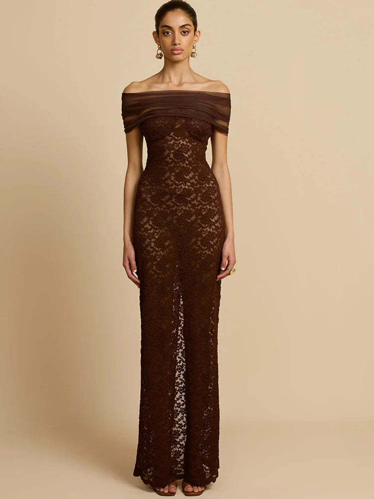 שמלה מקסי דגם סולי