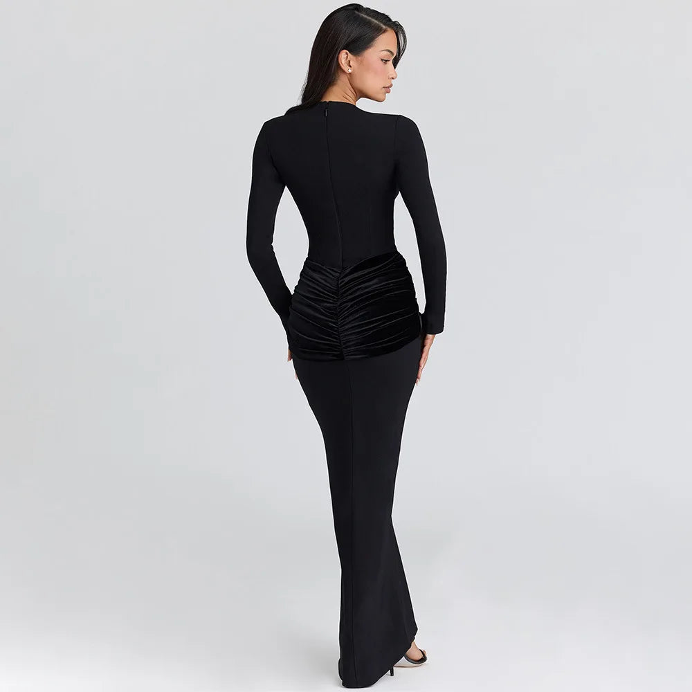 שמלת מקסי דגם מיו