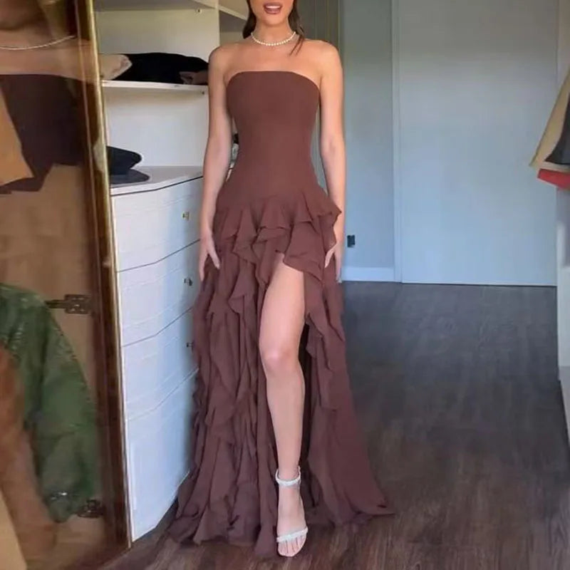 שמלה מקסי דגם  מיקי