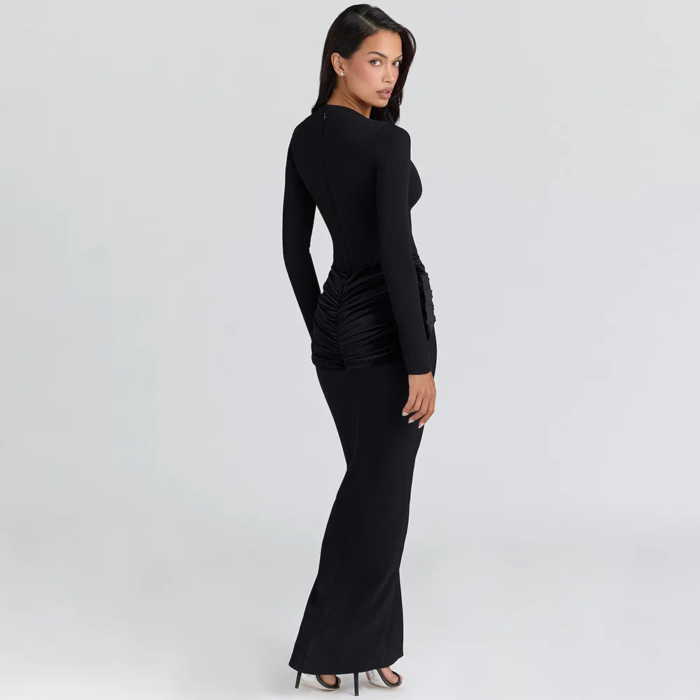 שמלת מקסי דגם מיו