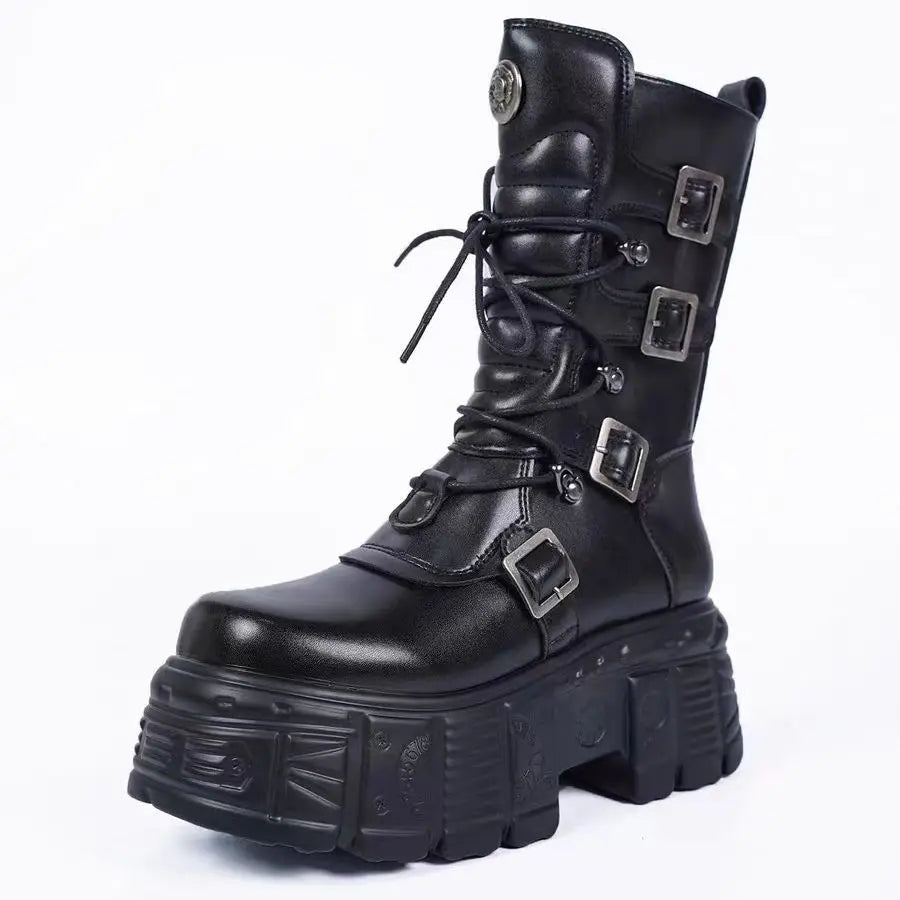 מגף פלטפורמה דגם קרלה