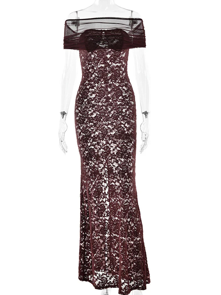 שמלה מקסי דגם סולי