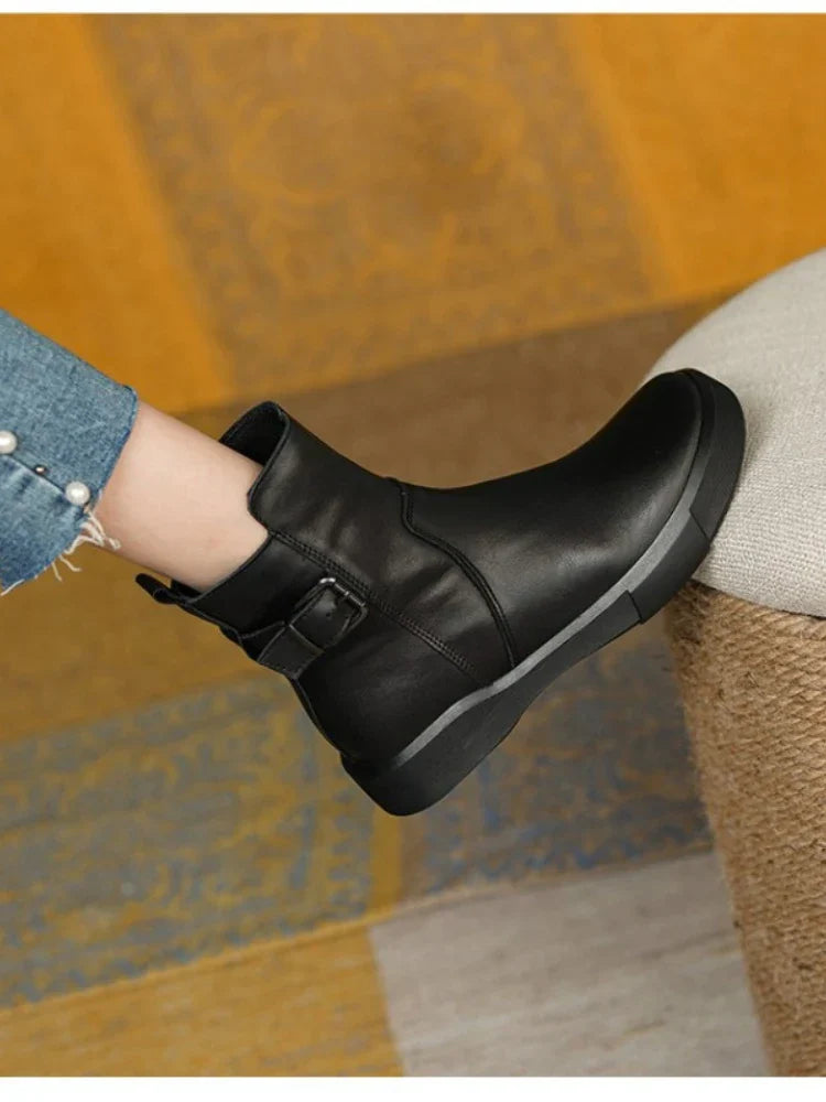 Bruce מגפי צ'לסי עם אבזם