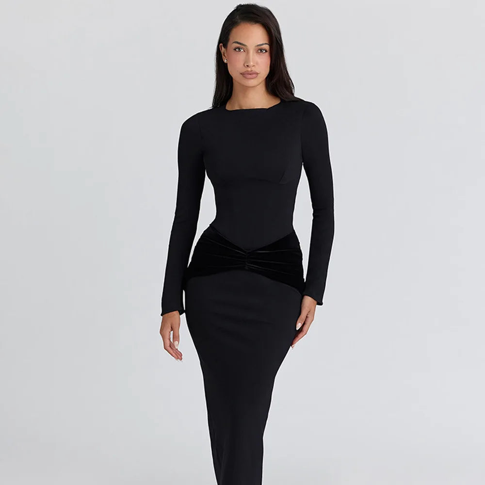 שמלת מקסי דגם מיו