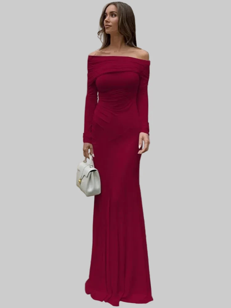 שמלת מקסי דגם אנדראה