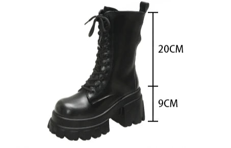 מגף פלטפורמה דגם אמליה